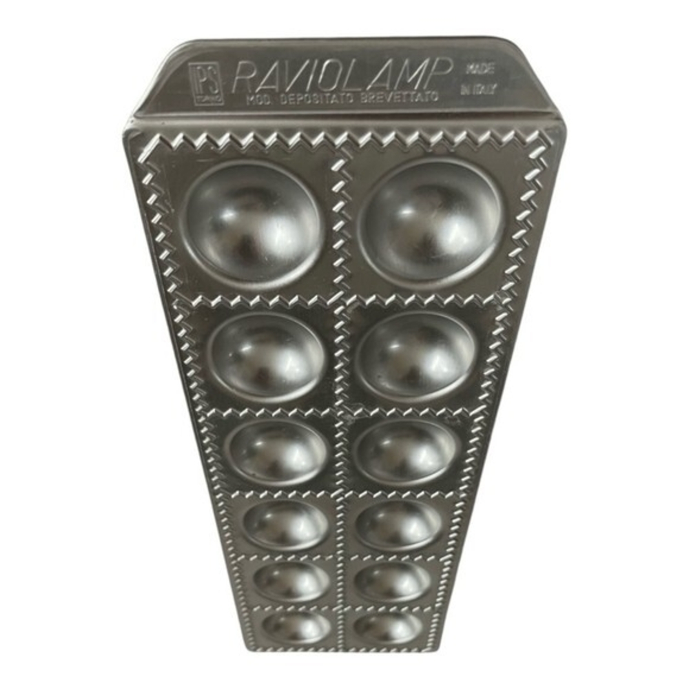 IPS Torino Raviolamp Aluminum Ravioli Press Maker 12 Hole Mold Italy Vintage - Picture 3 of 6